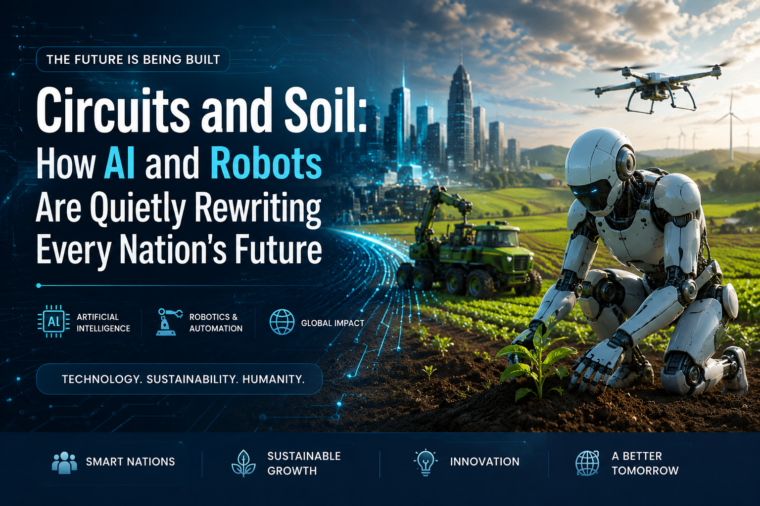 "Circuits and Soil: How AI and Robots Are Quietly Rewriting Every Nation's Future"