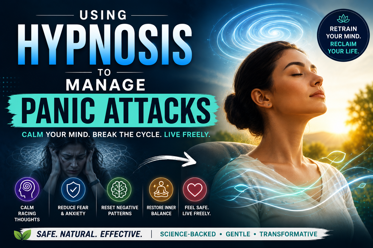Reclaim Calm: A Modern Hypnosis Approach to Breaking the Panic Attack Cycle
