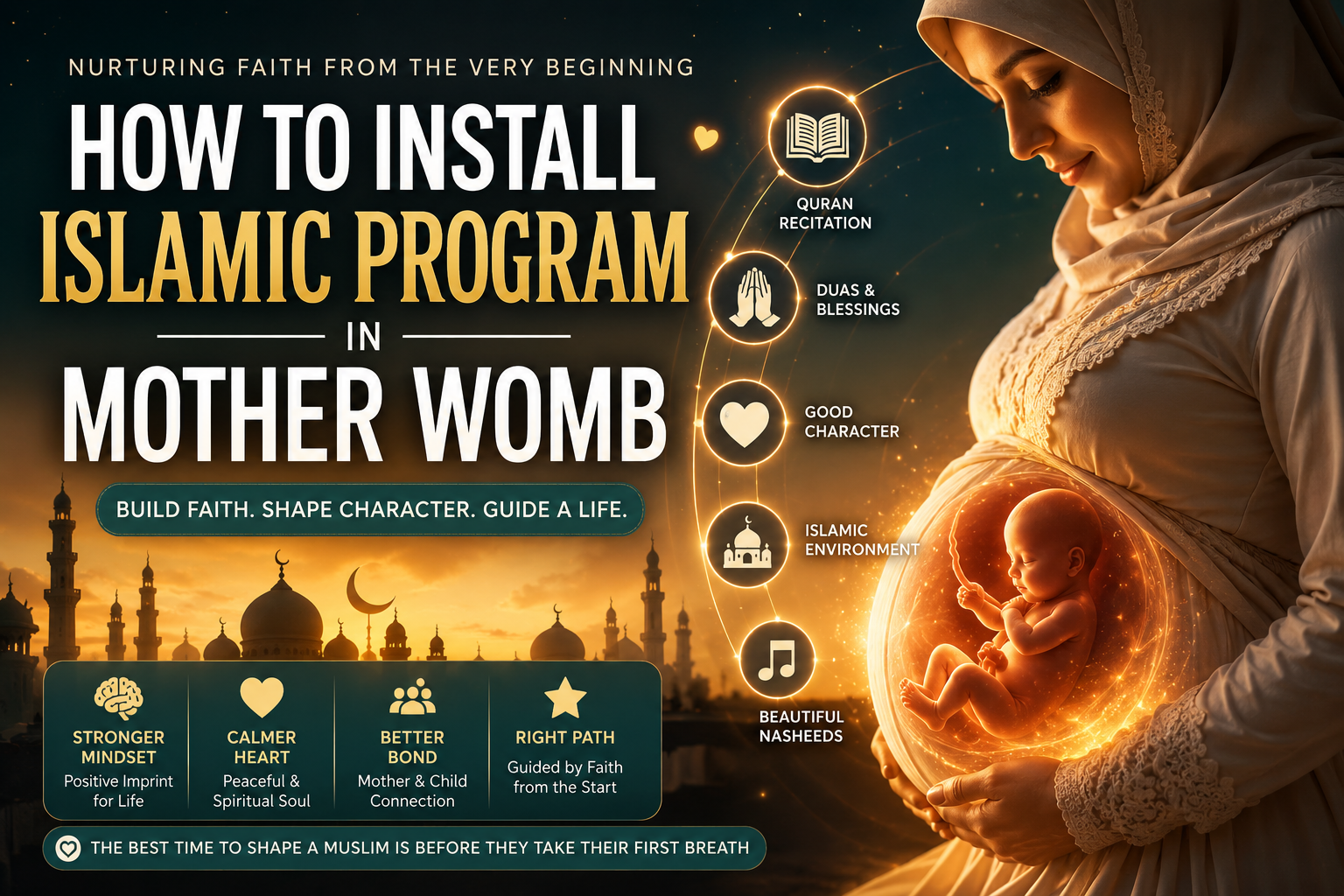 Before the First Breath: The Islamic Blueprint for Raising a Faith-Filled Child During Pregnancy